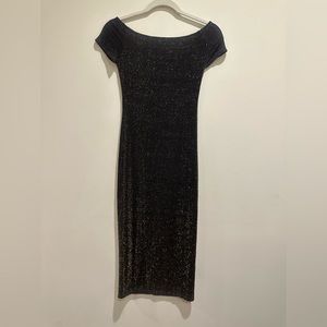NWT sparkly midi dress